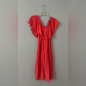 Forever 21 coral dress